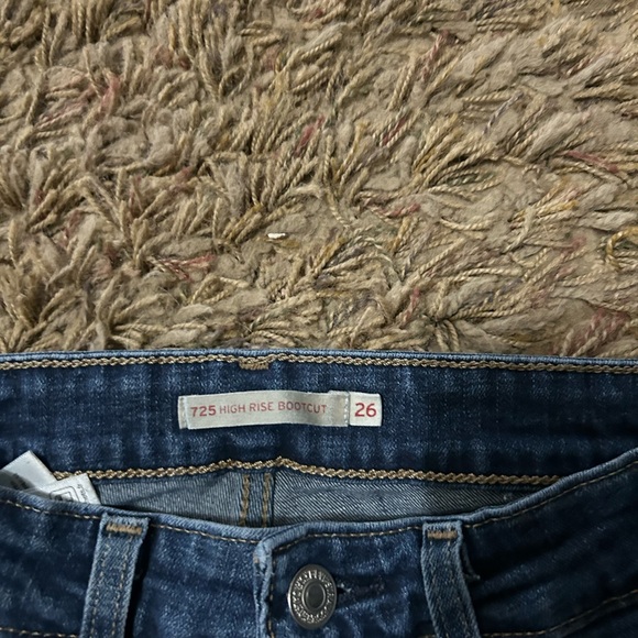 Levi's Women's High Rise Bootcut Jeans - Deep Blue - Picture 1 of 4